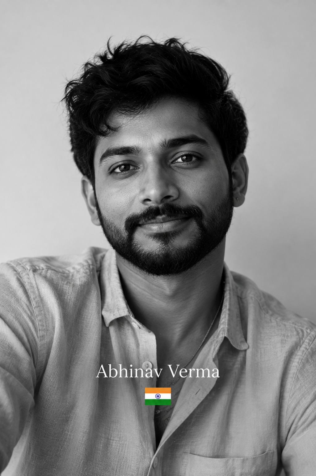 Abhinav Verma Portrait